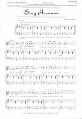 Sing Hosanna Two/Three-Part choral sheet music cover